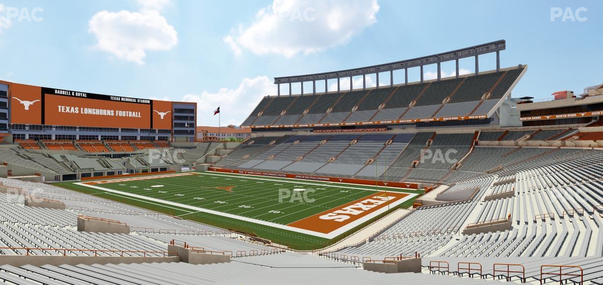 Darrell K Royal - Texas Memorial Stadium - Section 19 Seat View