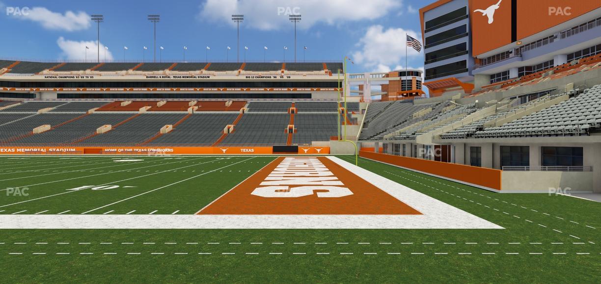 Darrell K Royal - Texas Memorial Stadium - Section 2 Seat View