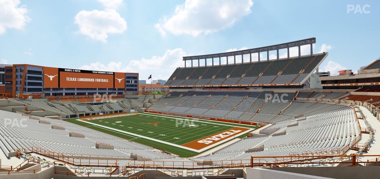 Darrell K Royal - Texas Memorial Stadium - Section 20 Seat View