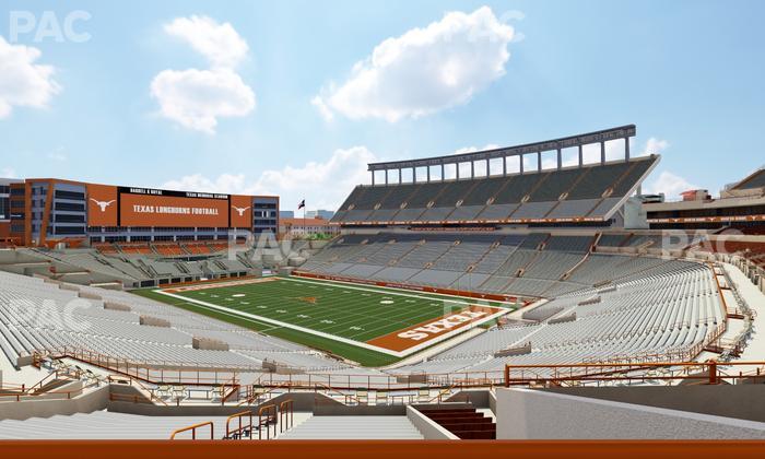 Darrell K Royal - Texas Memorial Stadium - Section 20 Seat View