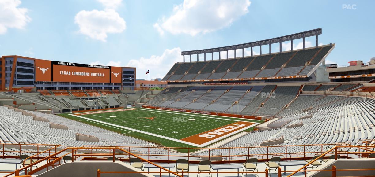 Darrell K Royal - Texas Memorial Stadium - Section 20 Seat View