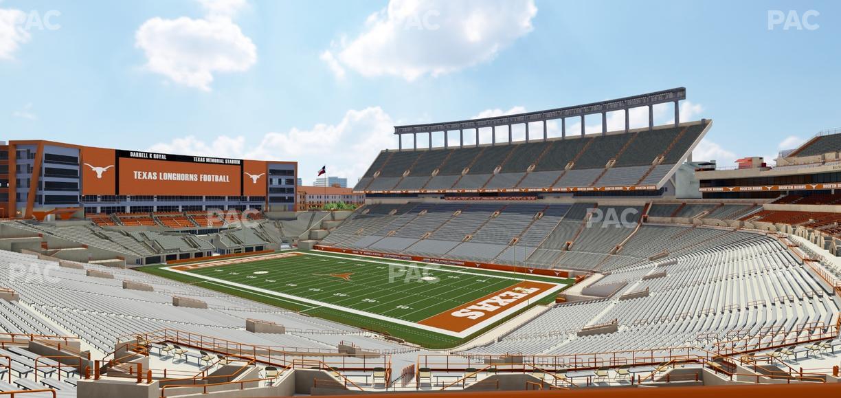 Darrell K Royal - Texas Memorial Stadium - Section 21 Seat View