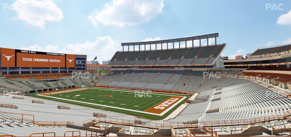 Darrell K Royal - Texas Memorial Stadium - Section 22 Seat View