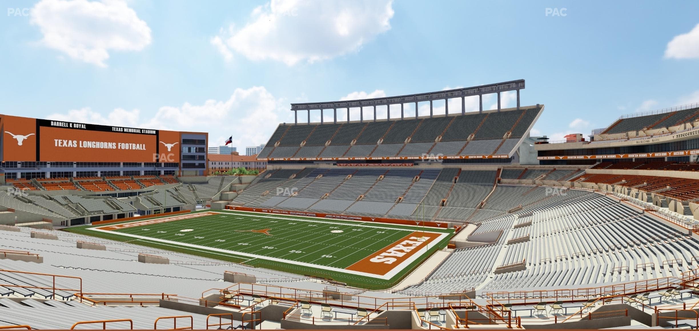 Darrell K Royal - Texas Memorial Stadium - Section 22 Seat View