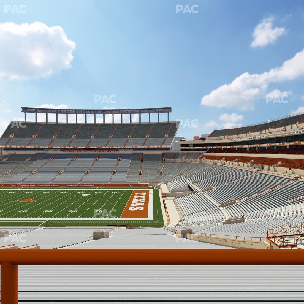 Darrell K Royal - Texas Memorial Stadium - Section 25 Seat View
