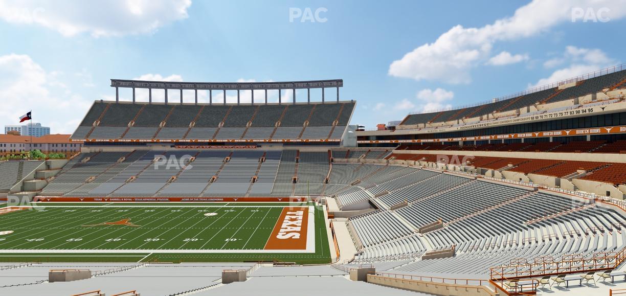 Darrell K Royal - Texas Memorial Stadium - Section 25 Seat View