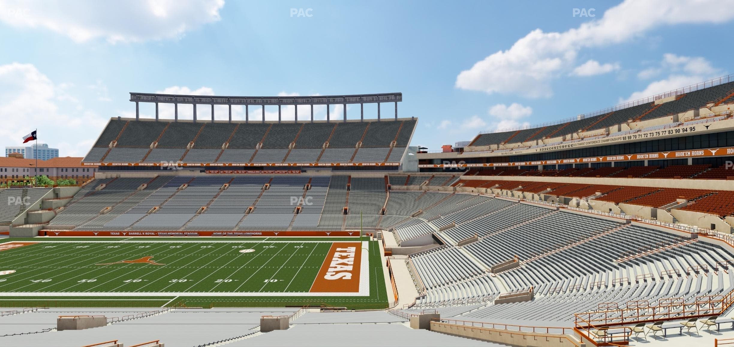 Darrell K Royal - Texas Memorial Stadium - Section 25 Seat View