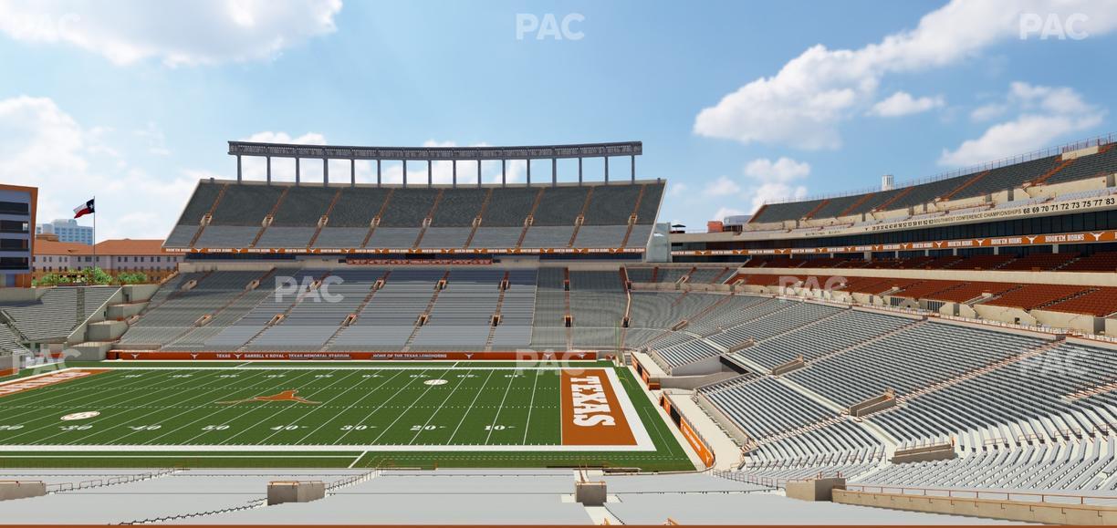 Darrell K Royal - Texas Memorial Stadium - Section 26 Seat View