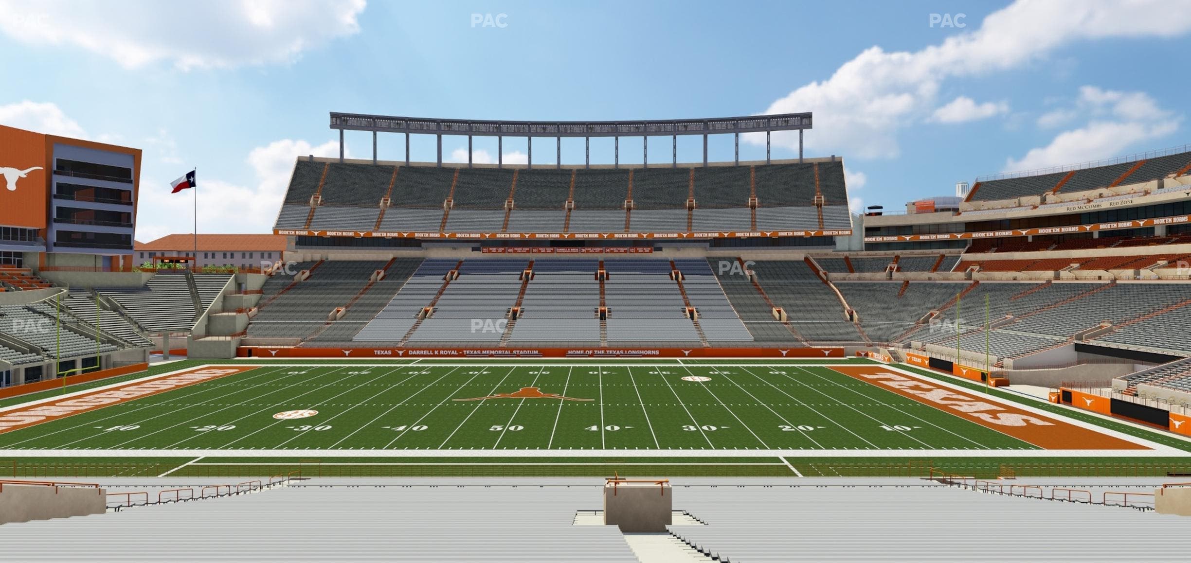 Darrell K Royal - Texas Memorial Stadium - Section 28 Seat View