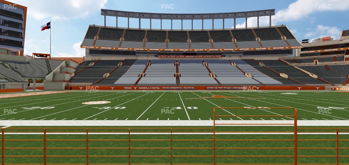 Darrell K Royal - Texas Memorial Stadium - Section 29 Seat View
