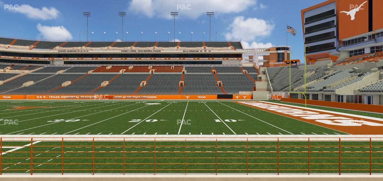 Darrell K Royal - Texas Memorial Stadium - Section 3 Seat View