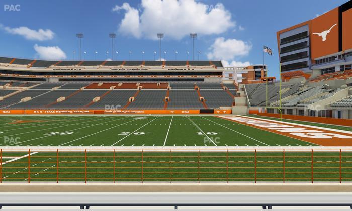 Darrell K Royal - Texas Memorial Stadium - Section 3 Seat View