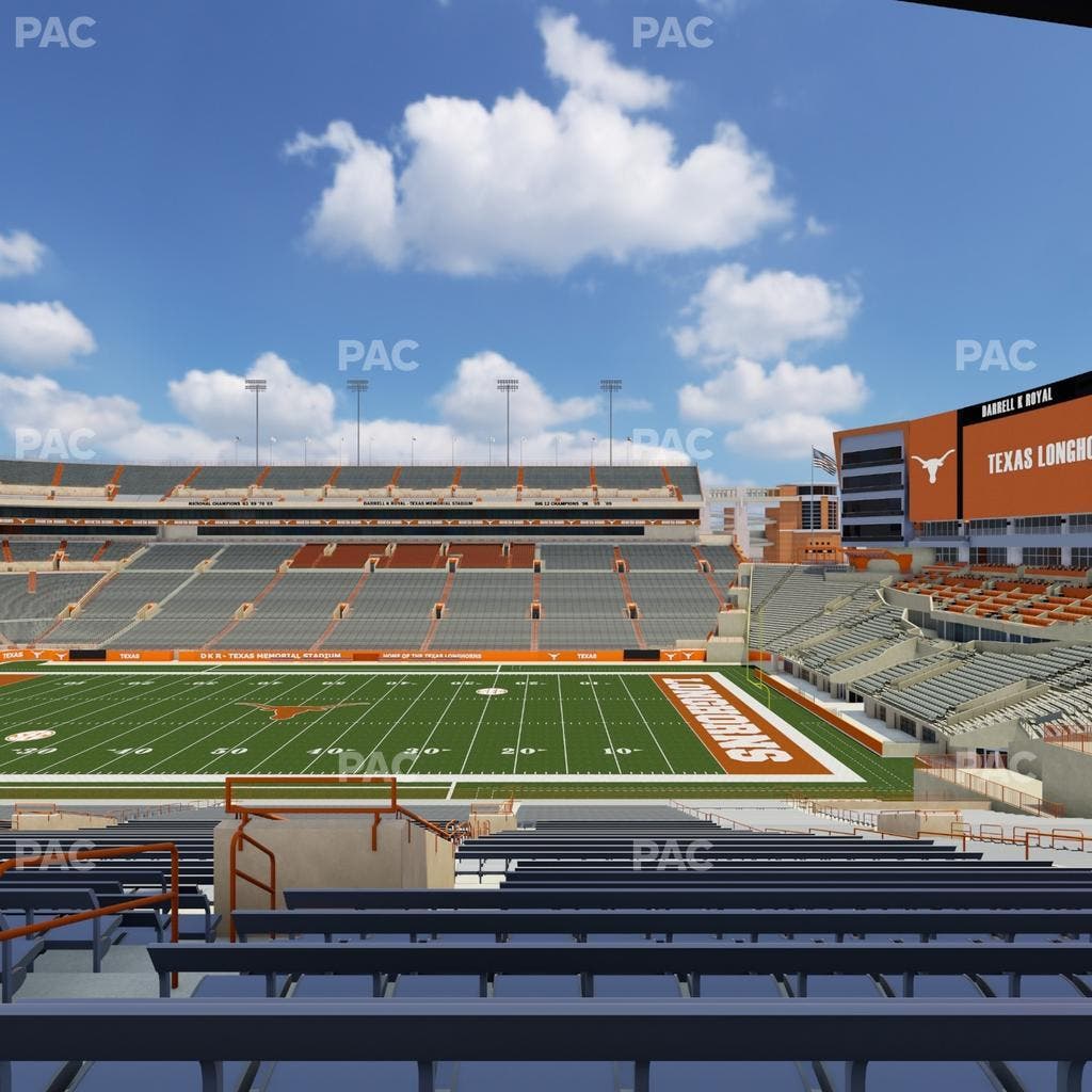 Darrell K Royal - Texas Memorial Stadium - Section 3 Seat View