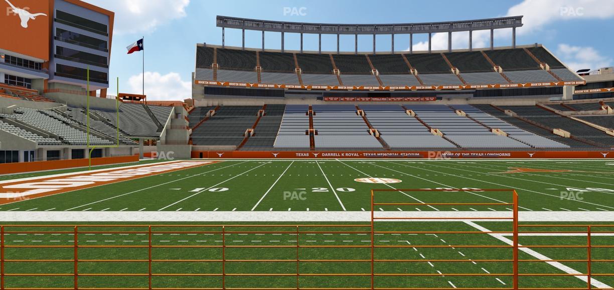 Darrell K Royal - Texas Memorial Stadium - Section 30 Seat View