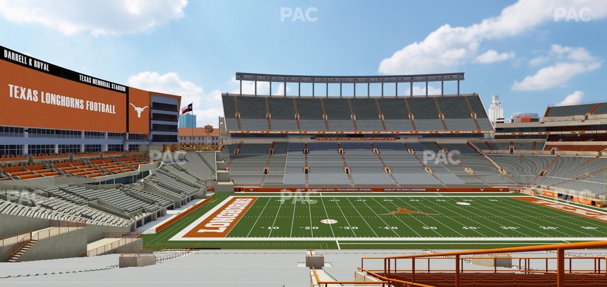 Darrell K Royal - Texas Memorial Stadium - Section 30 Seat View