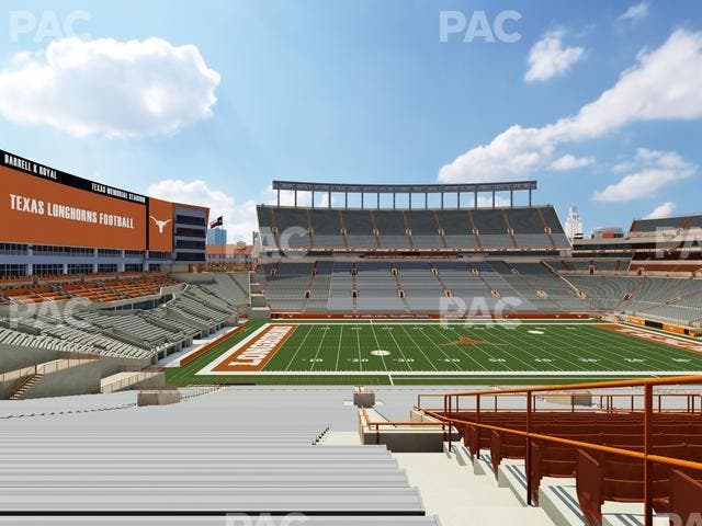 Darrell K Royal - Texas Memorial Stadium - Section 30 Seat View