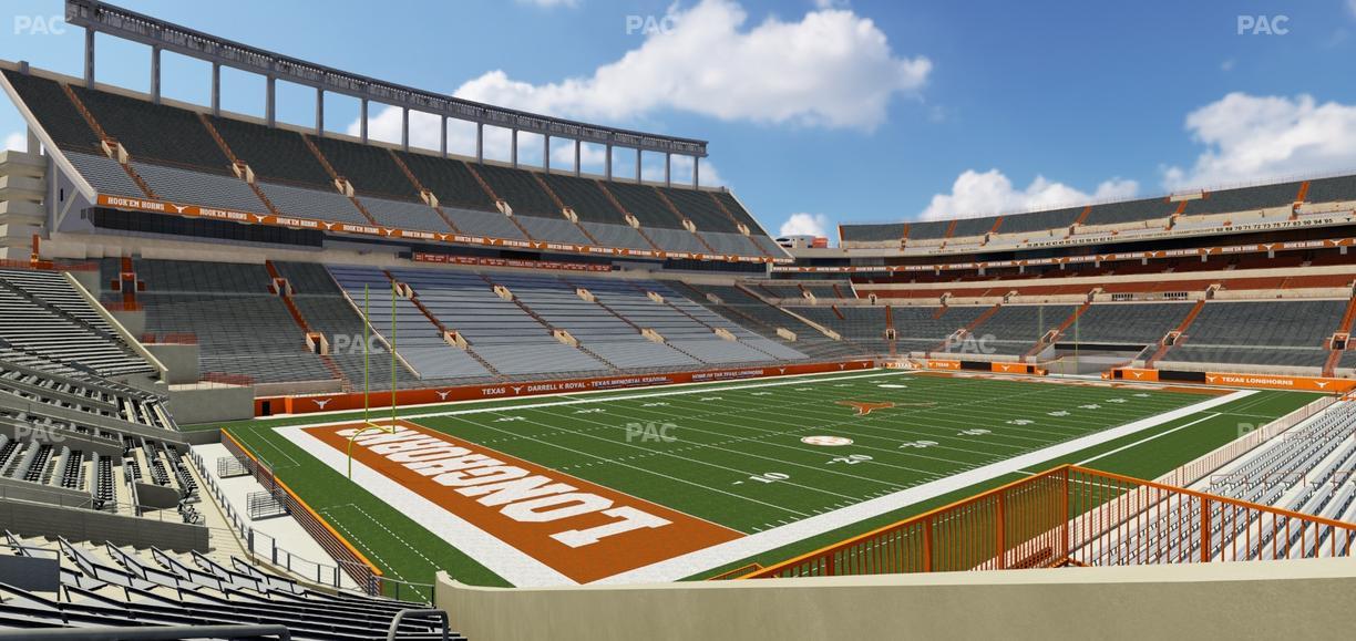 Darrell K Royal - Texas Memorial Stadium - Section 33 Seat View