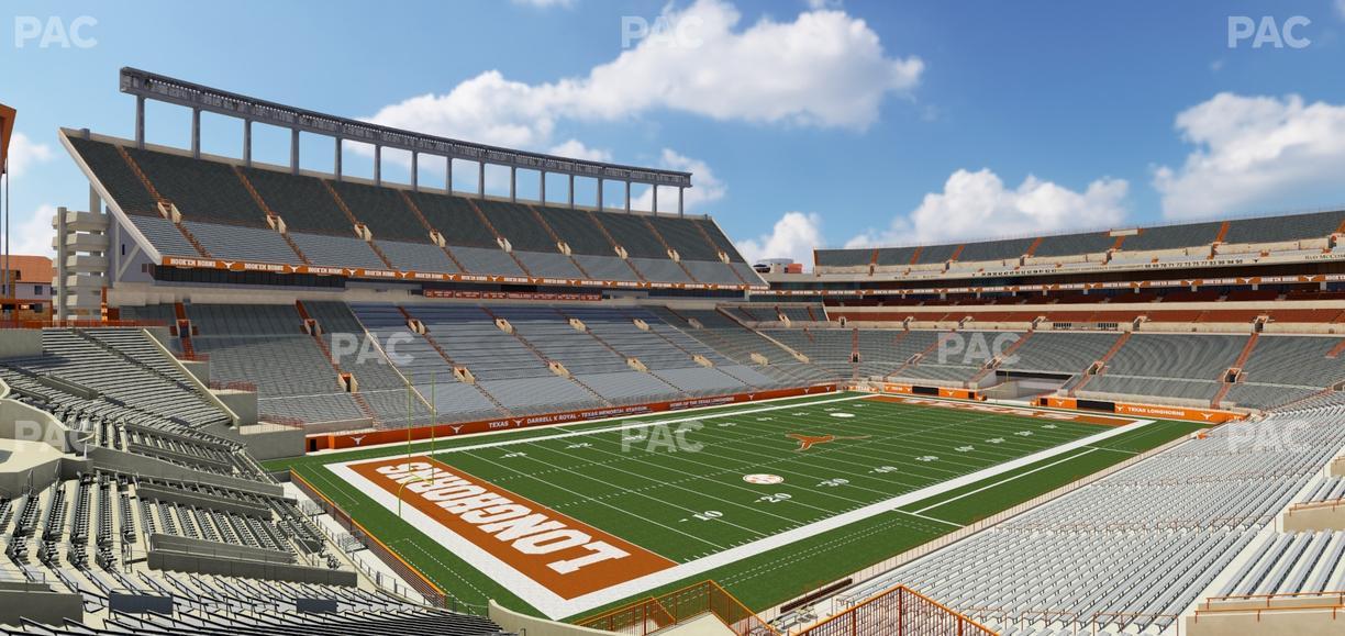 Darrell K Royal - Texas Memorial Stadium - Section 33 Seat View