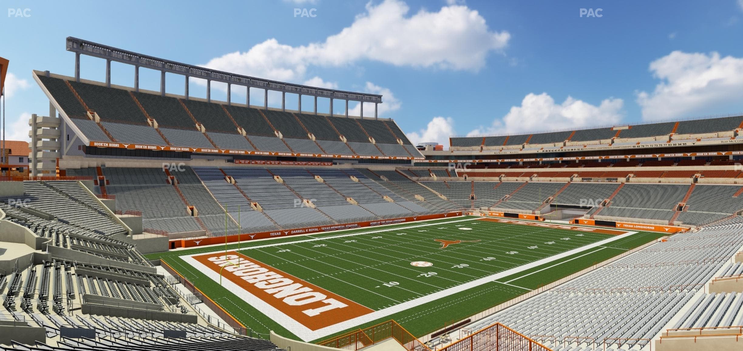 Darrell K Royal - Texas Memorial Stadium - Section 33 Seat View