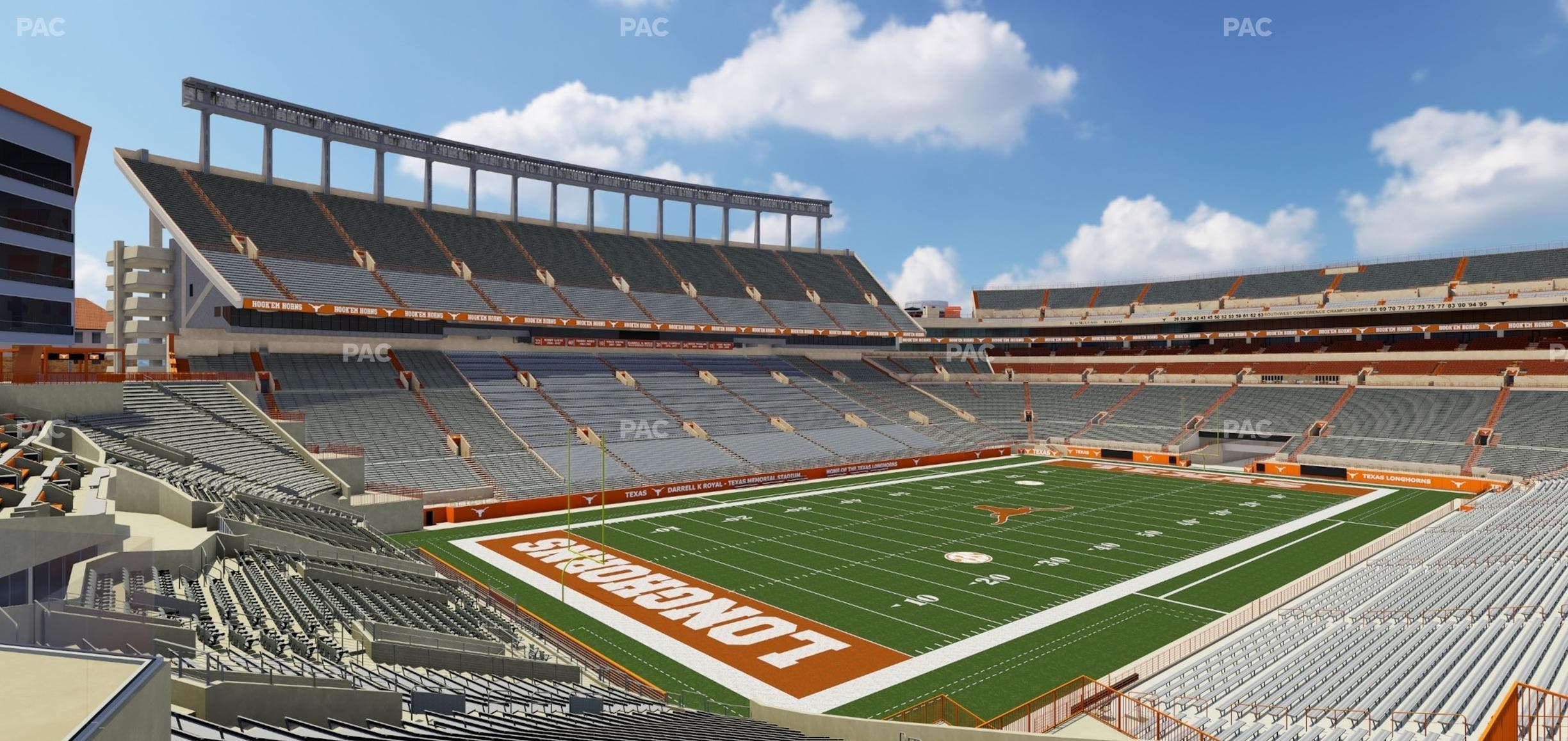 Darrell K Royal - Texas Memorial Stadium - Section 34 Seat View