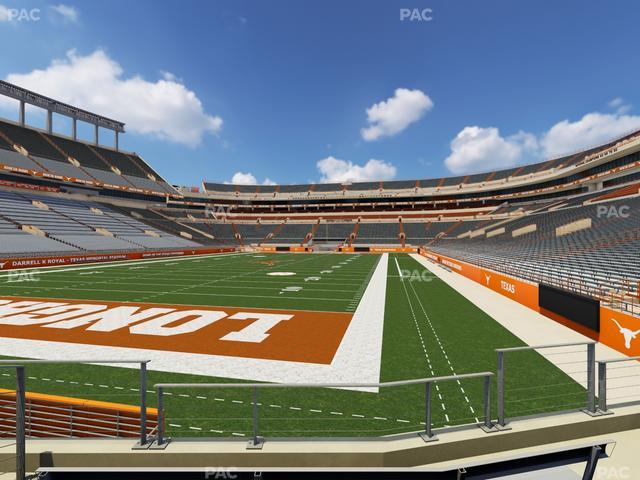 Darrell K Royal - Texas Memorial Stadium - Section 35 Seat View