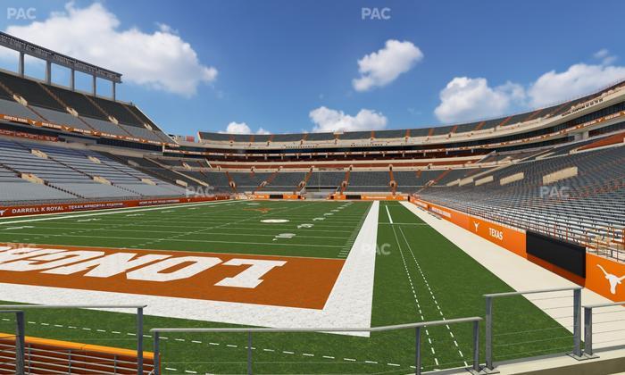 Darrell K Royal - Texas Memorial Stadium - Section 35 Seat View
