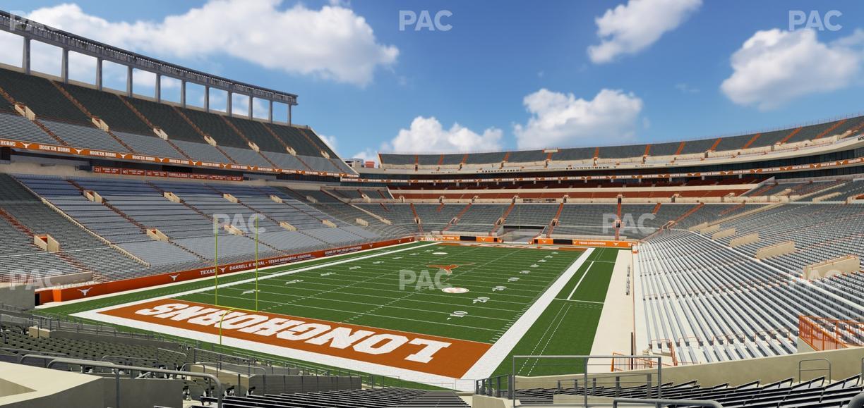 Darrell K Royal - Texas Memorial Stadium - Section 35 Seat View