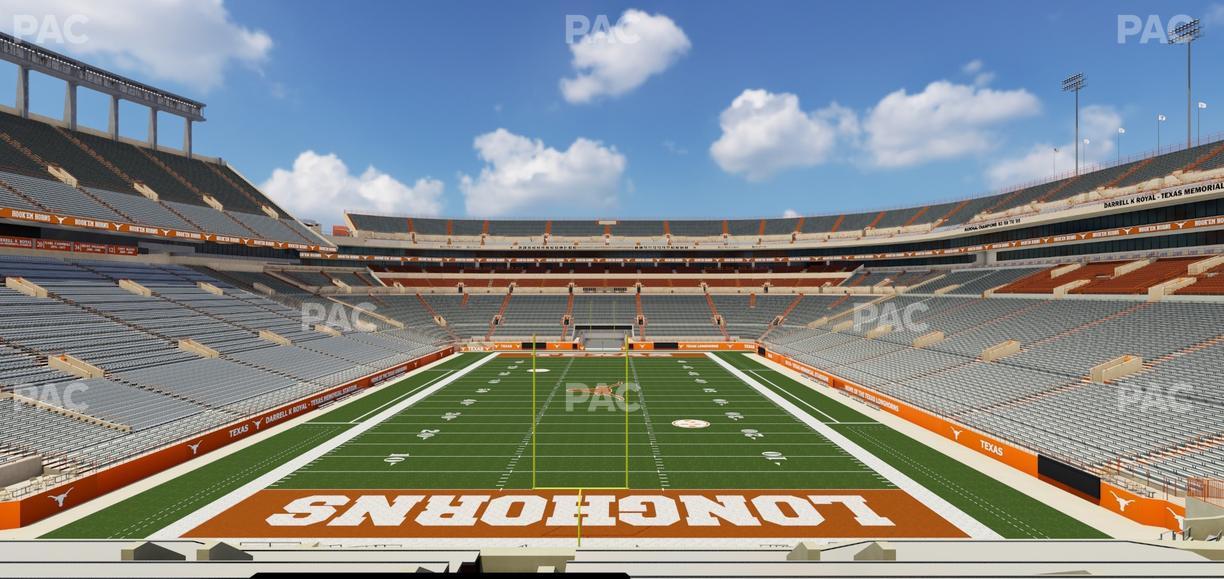 Darrell K Royal - Texas Memorial Stadium - Section 37 B Seat View