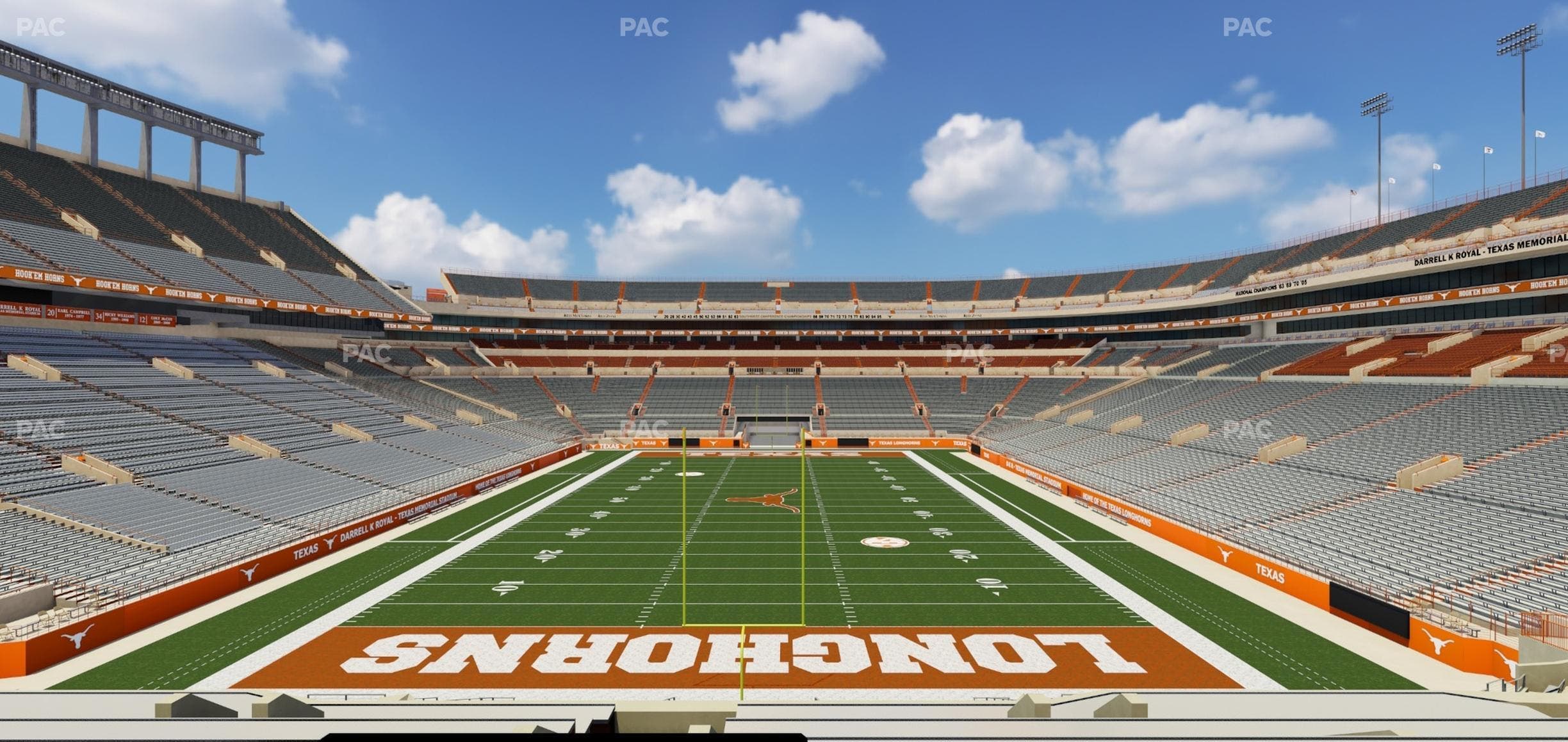 Darrell K Royal - Texas Memorial Stadium - Section 37 B Seat View