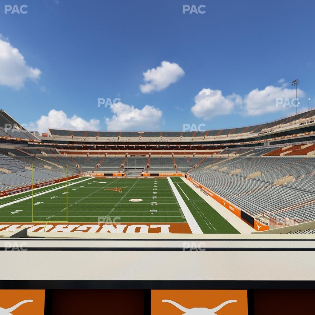Darrell K Royal - Texas Memorial Stadium - Section 37 R Seat View