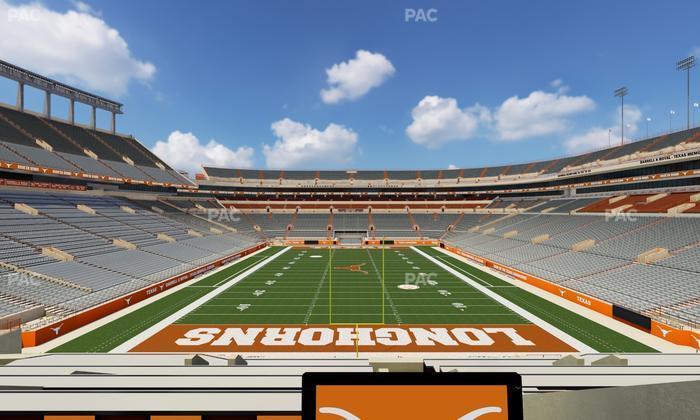 Darrell K Royal - Texas Memorial Stadium - Section 38 B Seat View