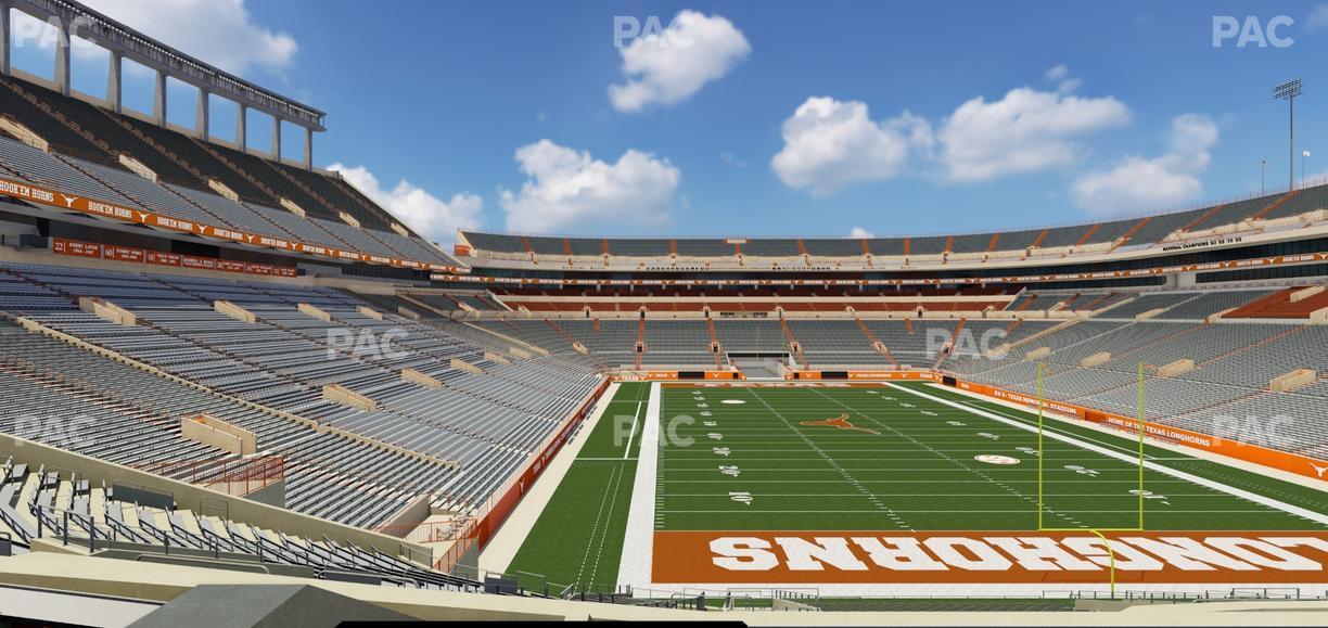 Darrell K Royal - Texas Memorial Stadium - Section 38 B Seat View