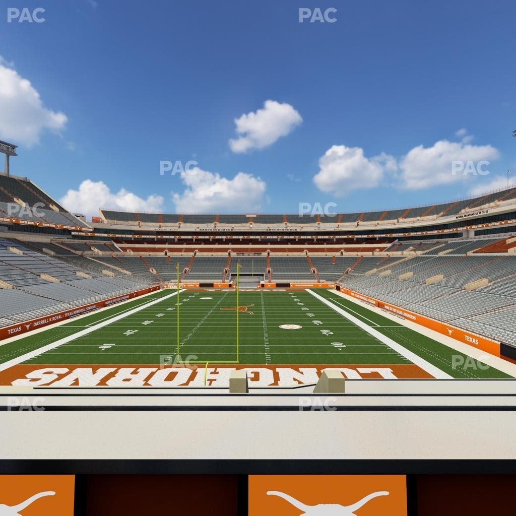 Darrell K Royal - Texas Memorial Stadium - Section 38 R Seat View