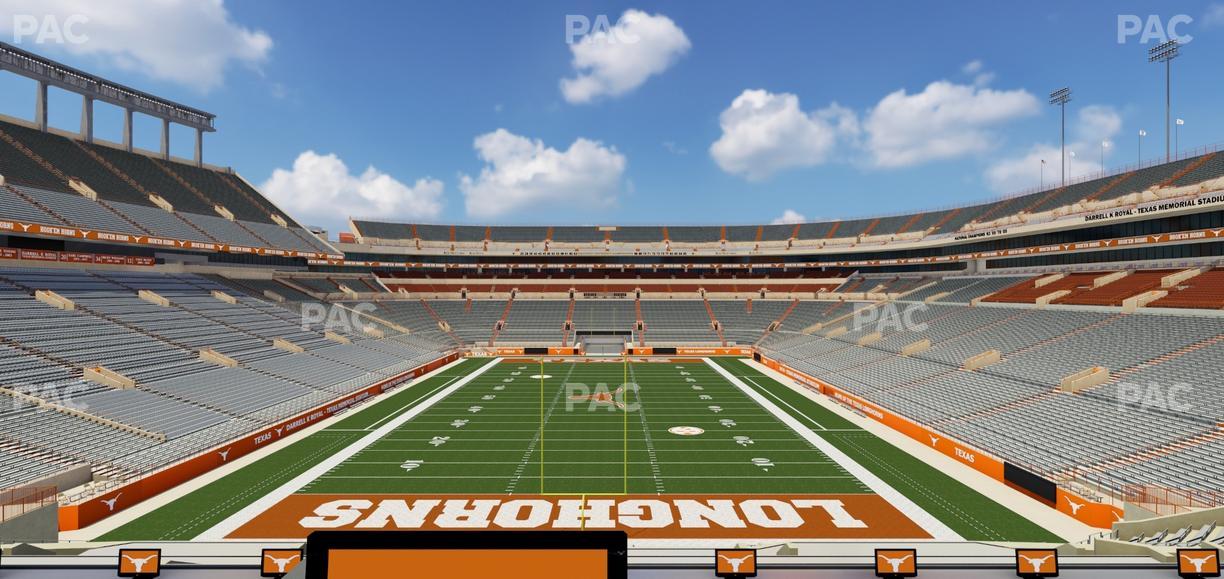 Darrell K Royal - Texas Memorial Stadium - Section 39 B Seat View