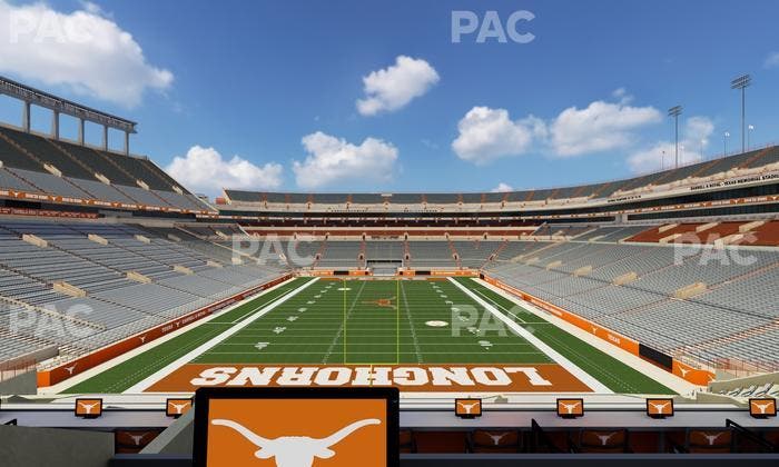 Darrell K Royal - Texas Memorial Stadium - Section 39 B Seat View