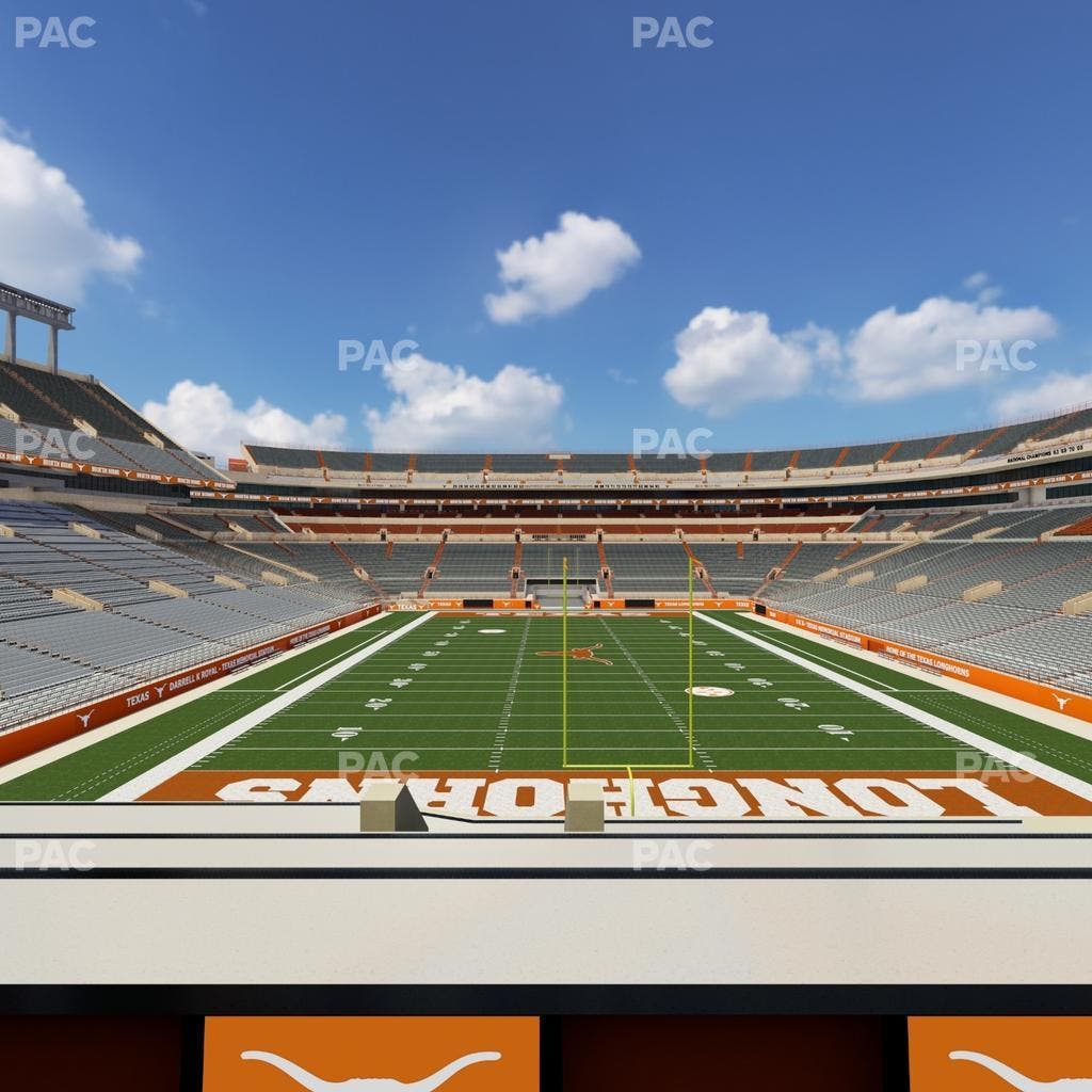 Darrell K Royal - Texas Memorial Stadium - Section 39 R Seat View