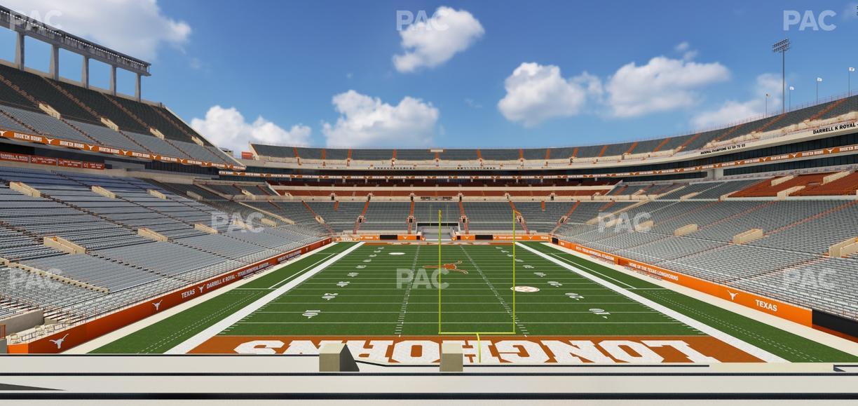 Darrell K Royal - Texas Memorial Stadium - Section 39 R Seat View