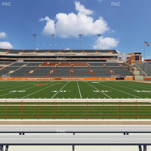 Darrell K Royal - Texas Memorial Stadium - Section 4 Seat View