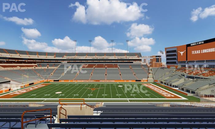 Darrell K Royal - Texas Memorial Stadium - Section 4 Seat View