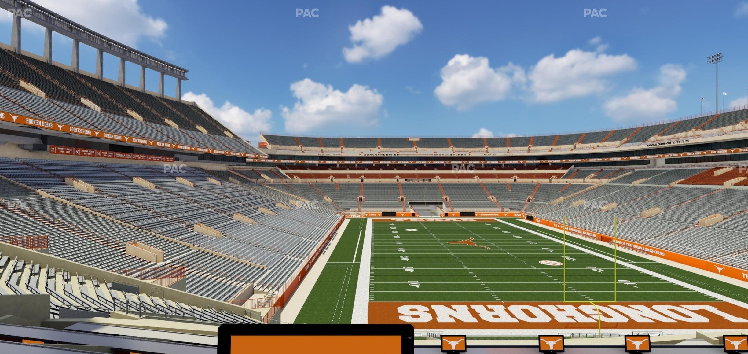 Darrell K Royal - Texas Memorial Stadium - Section 40 B Seat View