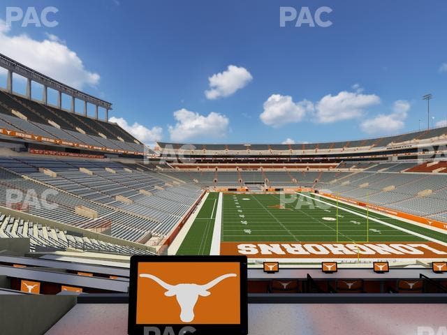 Darrell K Royal - Texas Memorial Stadium - Section 40 B Seat View
