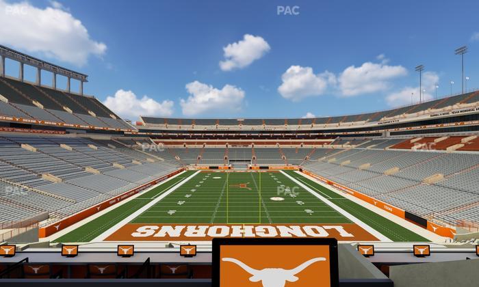 Darrell K Royal - Texas Memorial Stadium - Section 40 B Seat View