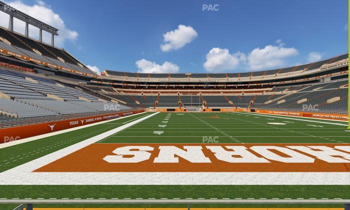 Darrell K Royal - Texas Memorial Stadium - Section 40 C Seat View