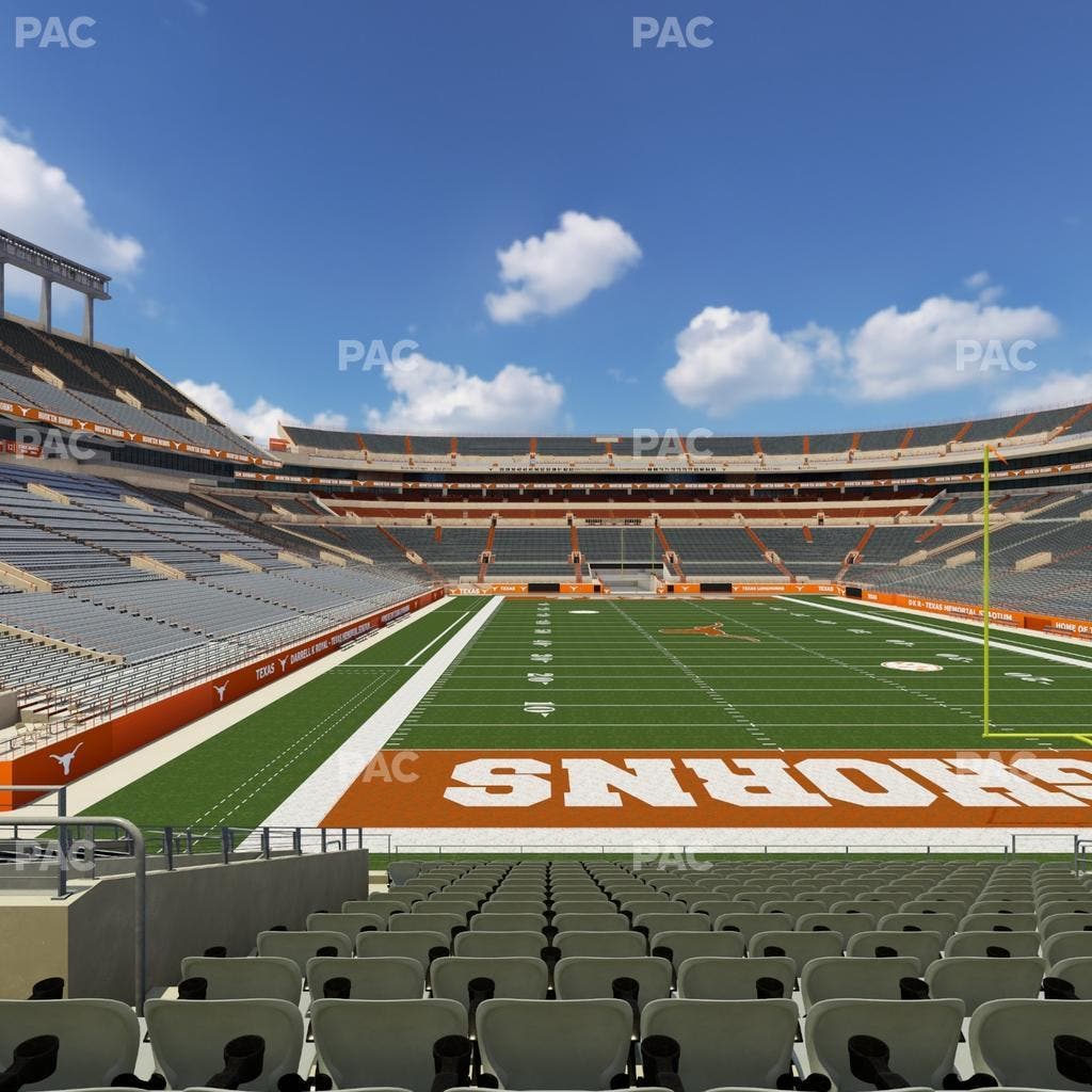 Darrell K Royal - Texas Memorial Stadium - Section 40 C Seat View