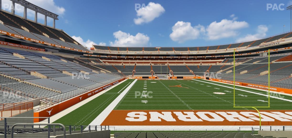Darrell K Royal - Texas Memorial Stadium - Section 40 C Seat View