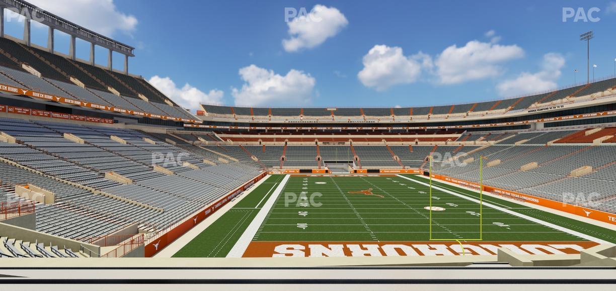 Darrell K Royal - Texas Memorial Stadium - Section 40 R Seat View