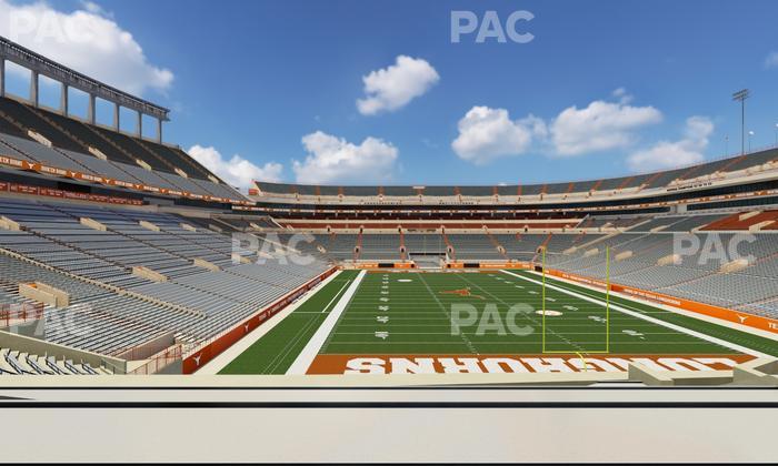 Darrell K Royal - Texas Memorial Stadium - Section 40 R Seat View