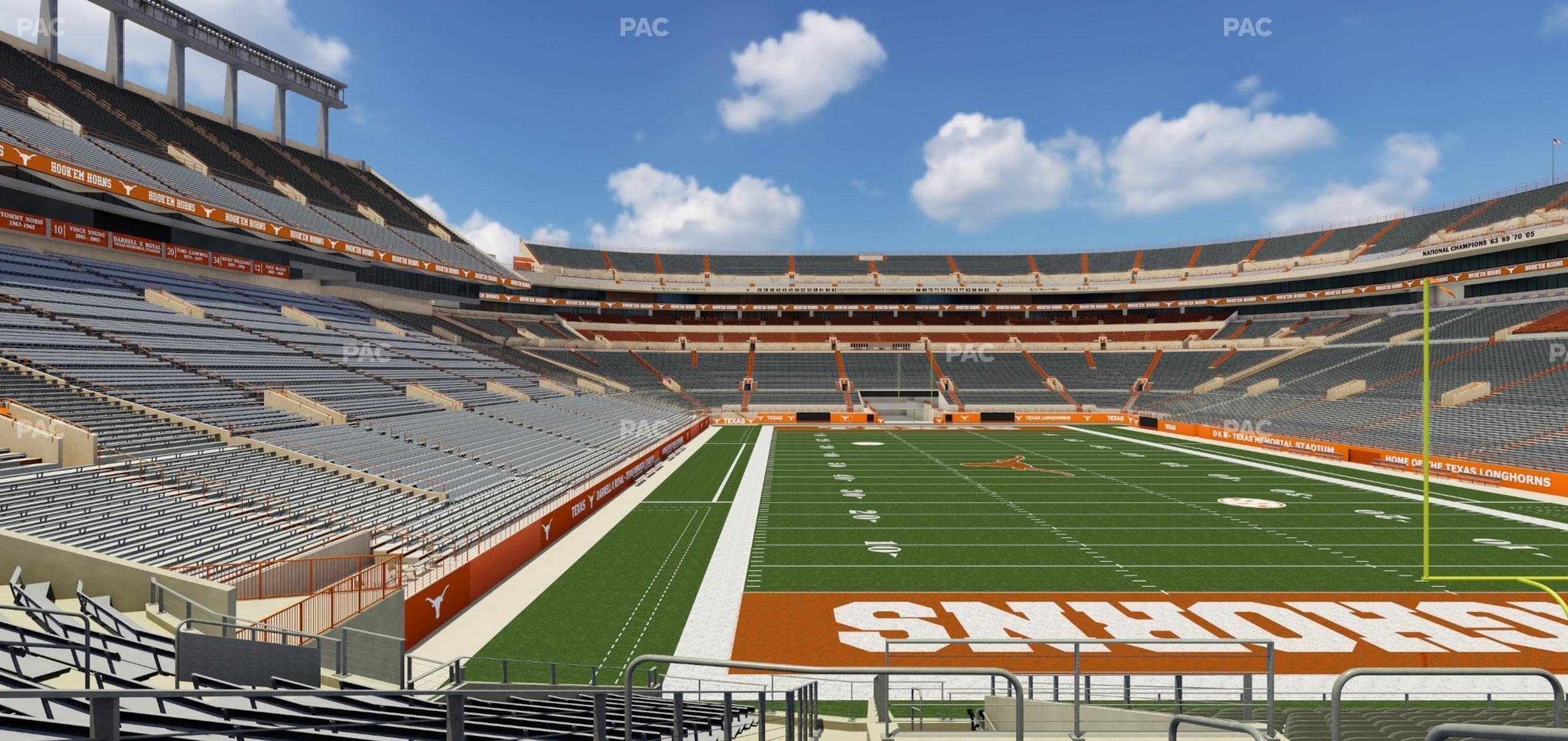 Darrell K Royal - Texas Memorial Stadium - Section 41 C Seat View
