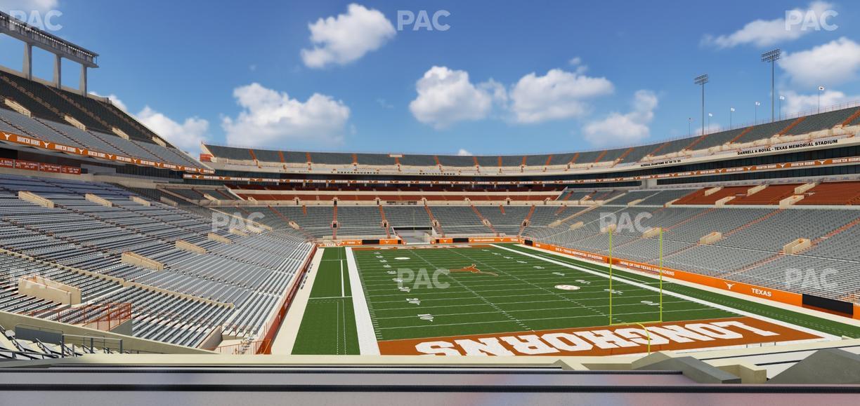 Darrell K Royal - Texas Memorial Stadium - Section 41 R Seat View