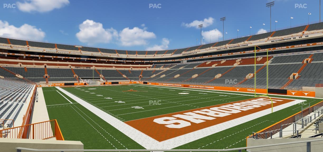 Darrell K Royal - Texas Memorial Stadium - Section 43 Seat View